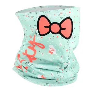 686 Women's Double Layer Face Warmer Hello Kitty/Seaglass Bandana