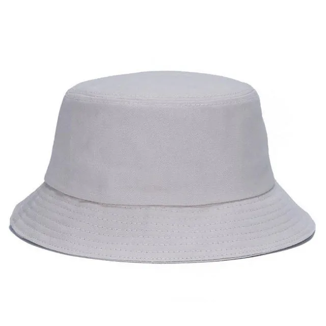 [AETRENDS] 10 Colors !! Solid Color Bucket Hats for Men Panama Women Hat Z-1570