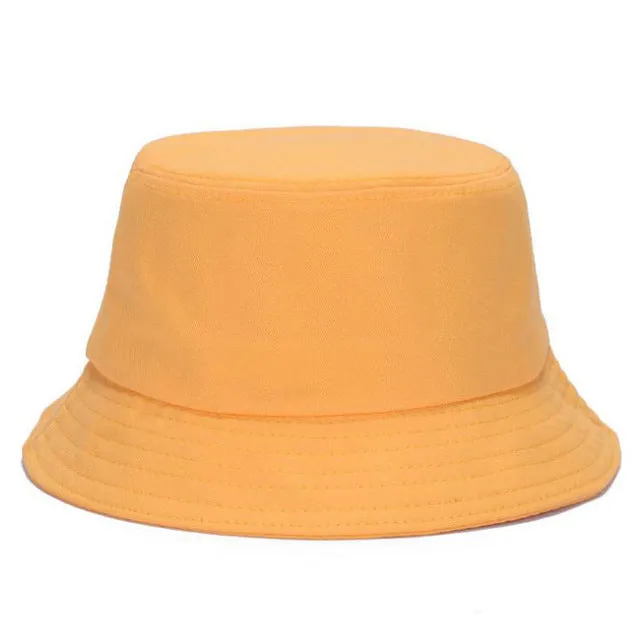 [AETRENDS] 10 Colors !! Solid Color Bucket Hats for Men Panama Women Hat Z-1570