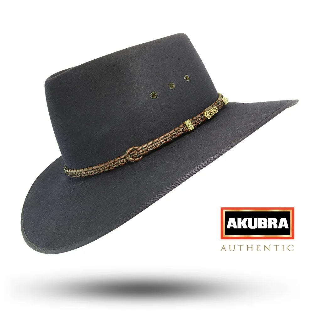 Akubra Cattleman Hat - Graphite Grey