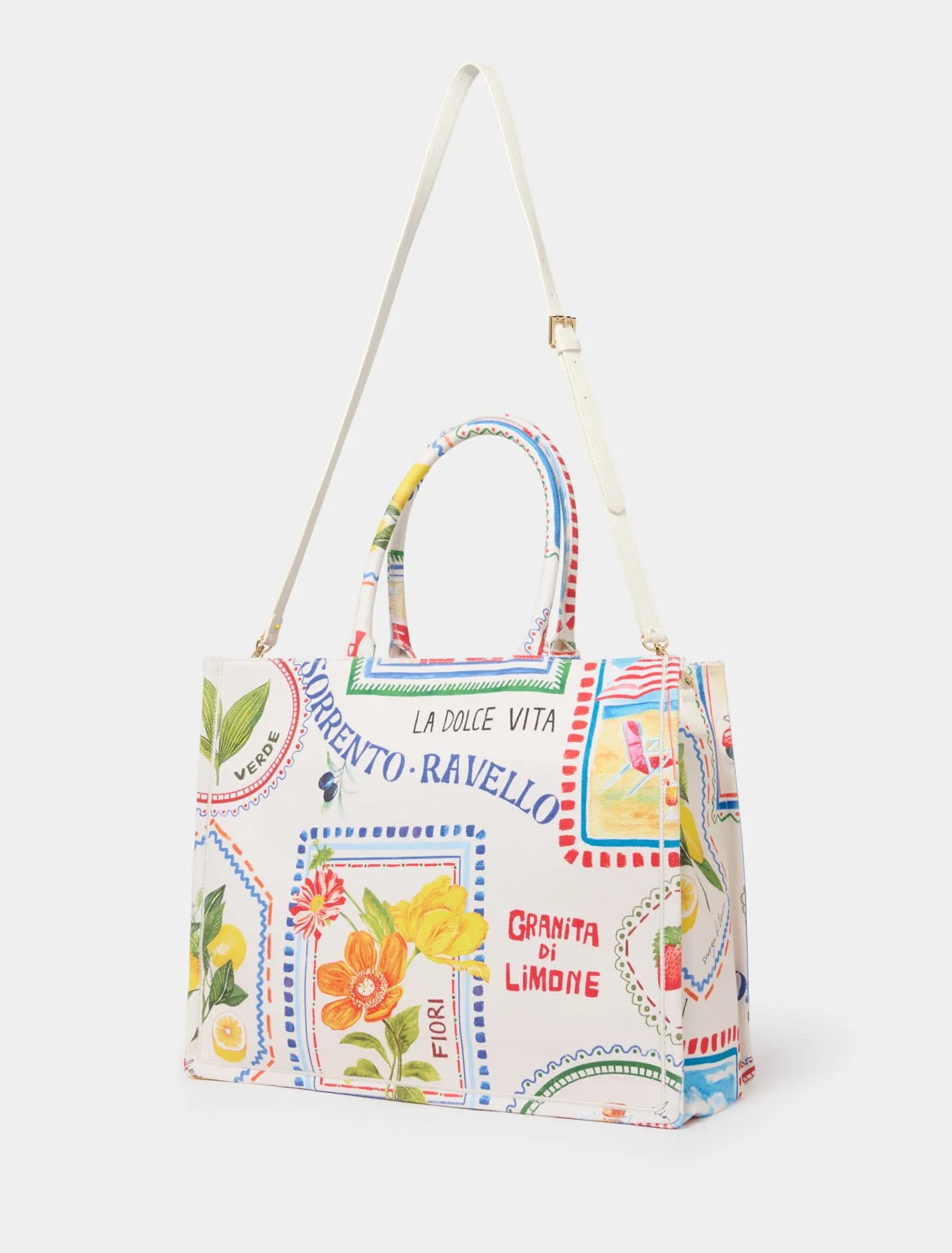 Amalfi Printed Tote Bag