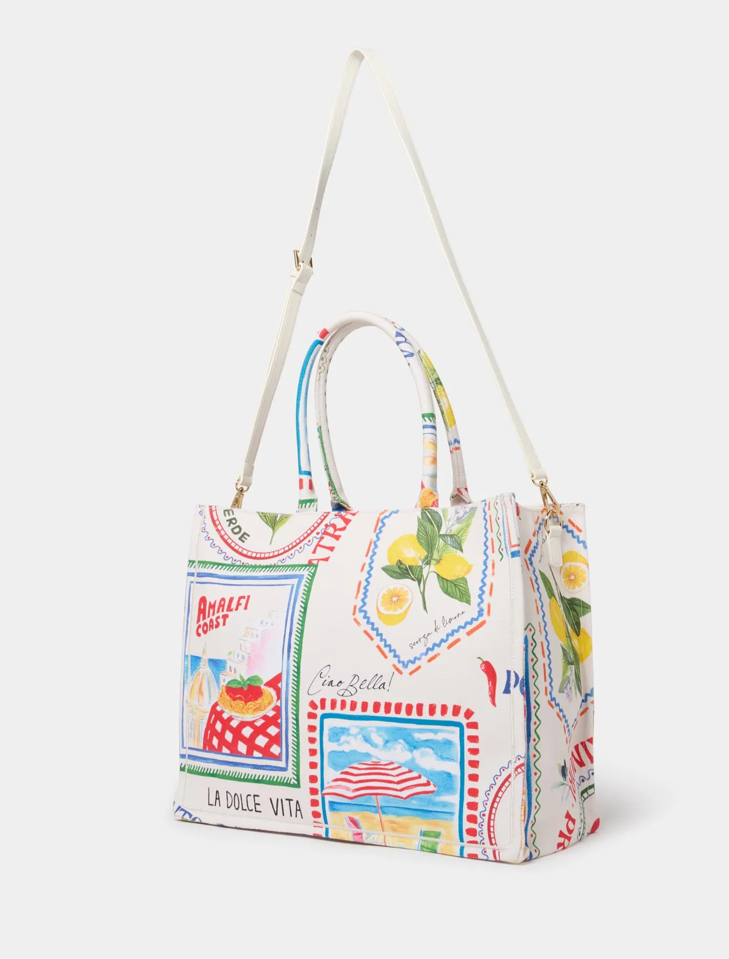 Amalfi Printed Tote Bag