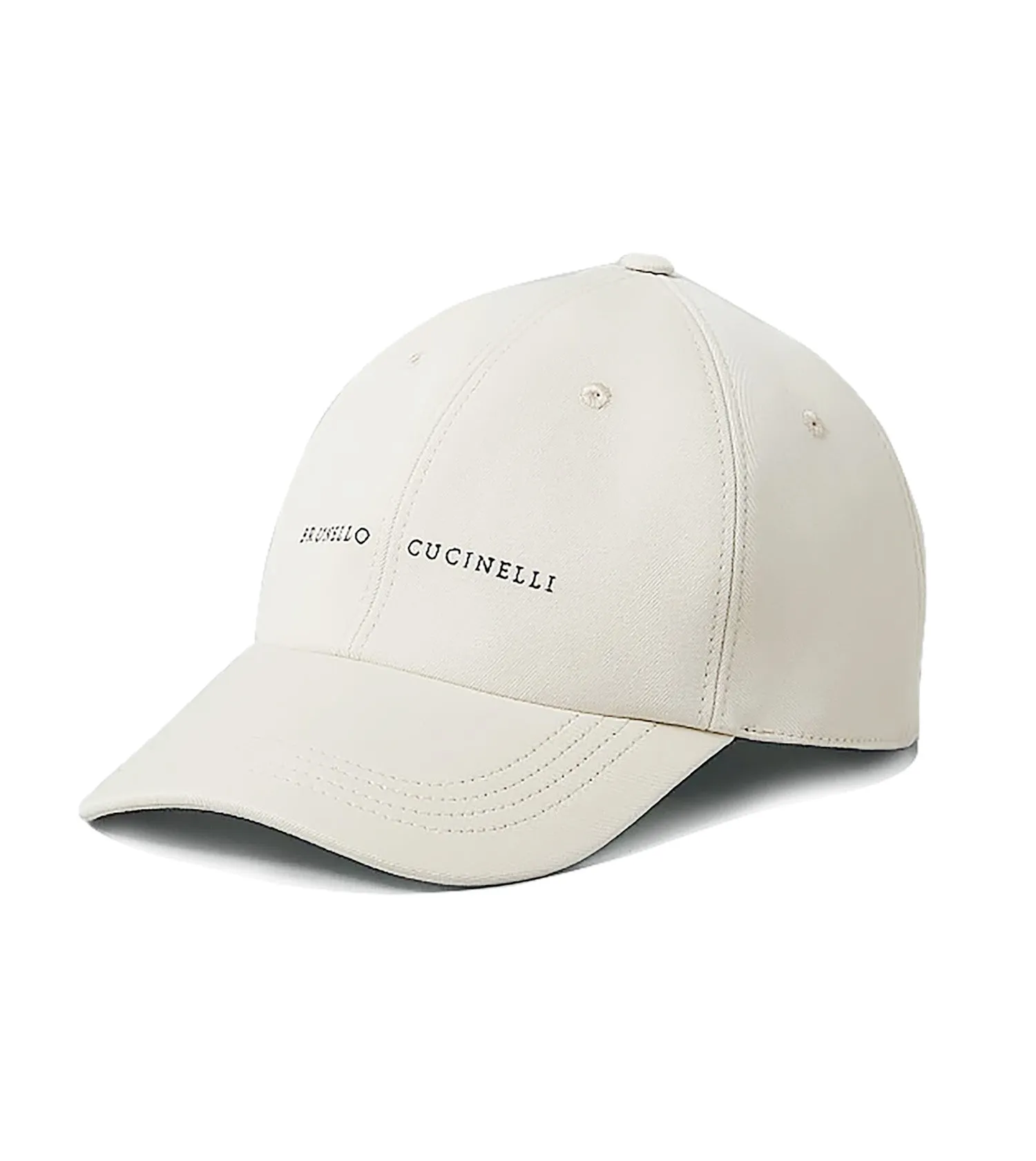 BRUNELLO CUCINELLI Baseball Cap in Twisted Cotton Gabardine