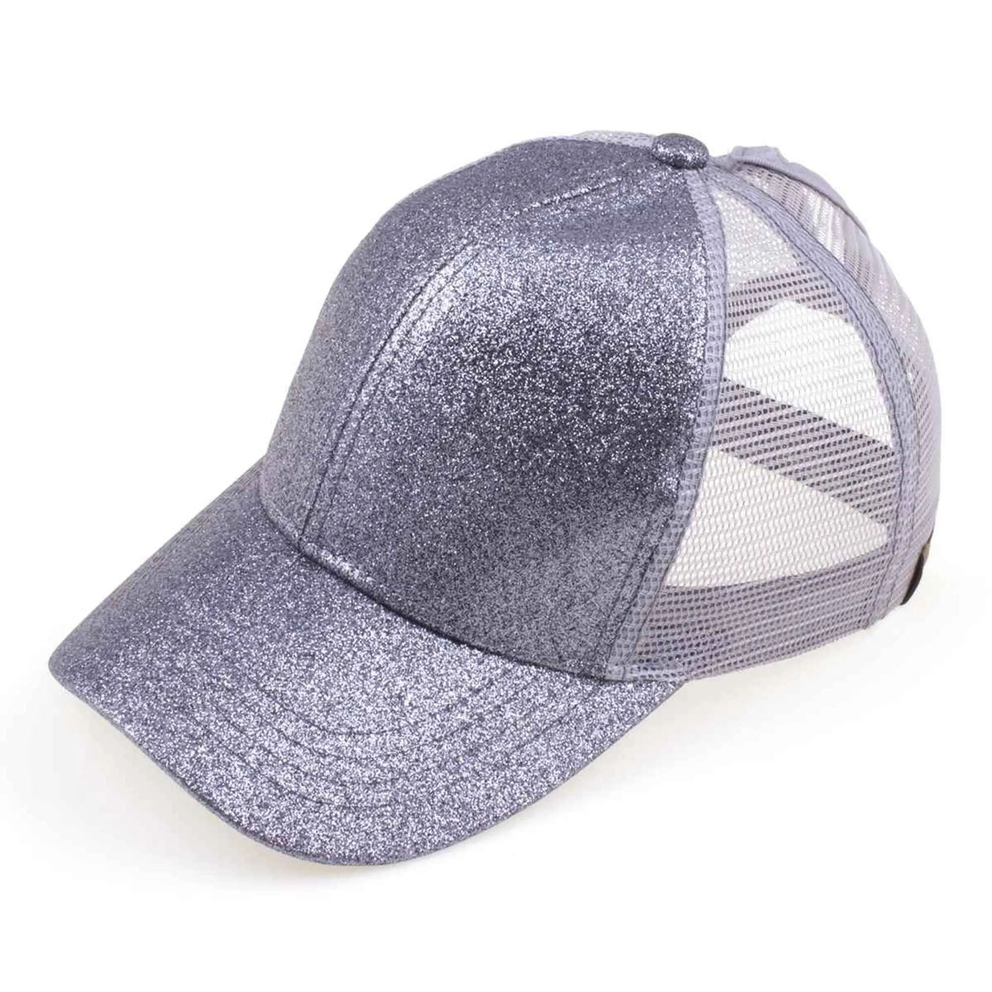 BT6 Glitter High Pony Baseball Cap