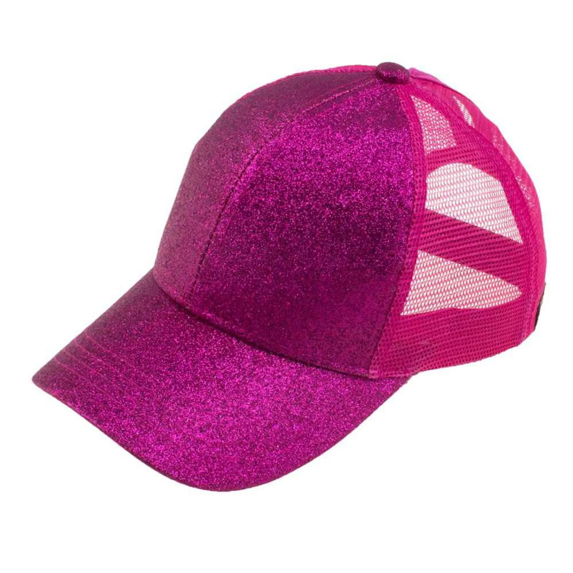 BT6 Glitter High Pony Baseball Cap