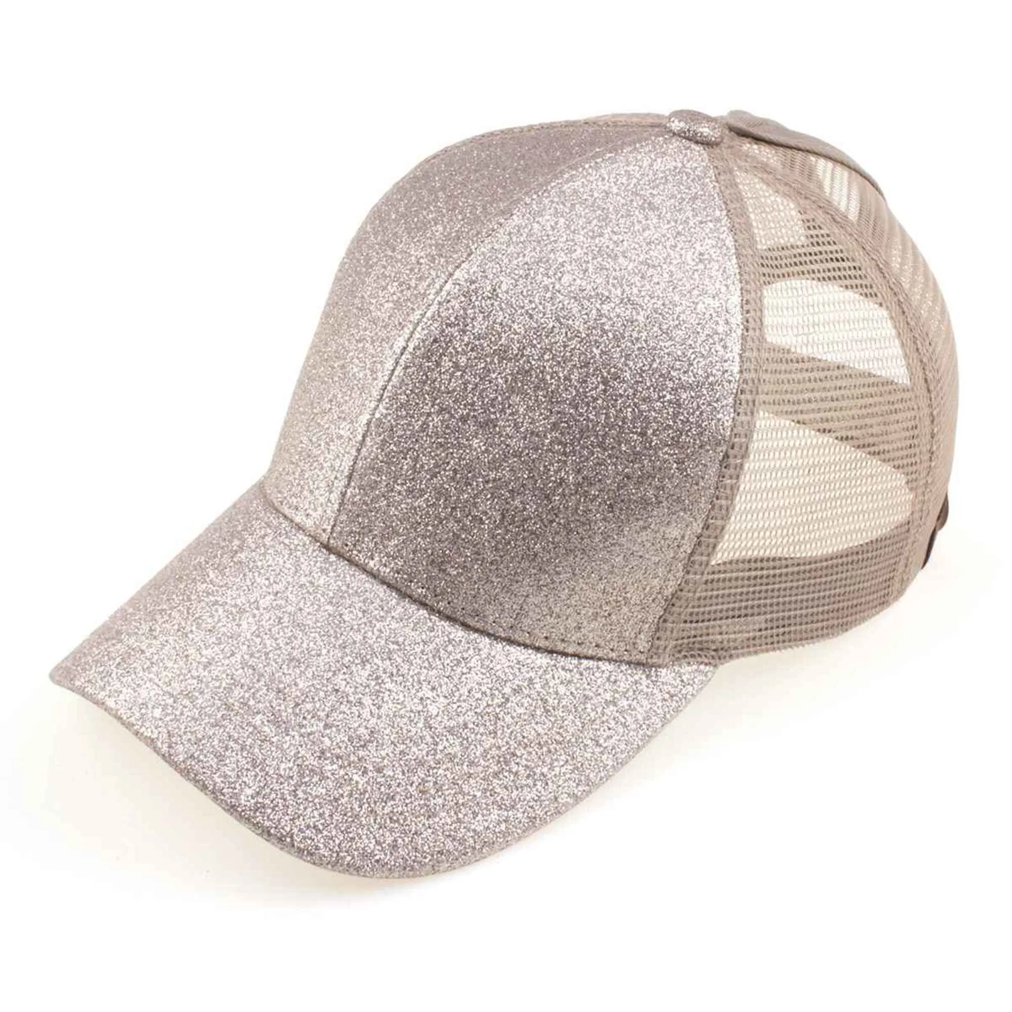 BT6 Glitter High Pony Baseball Cap