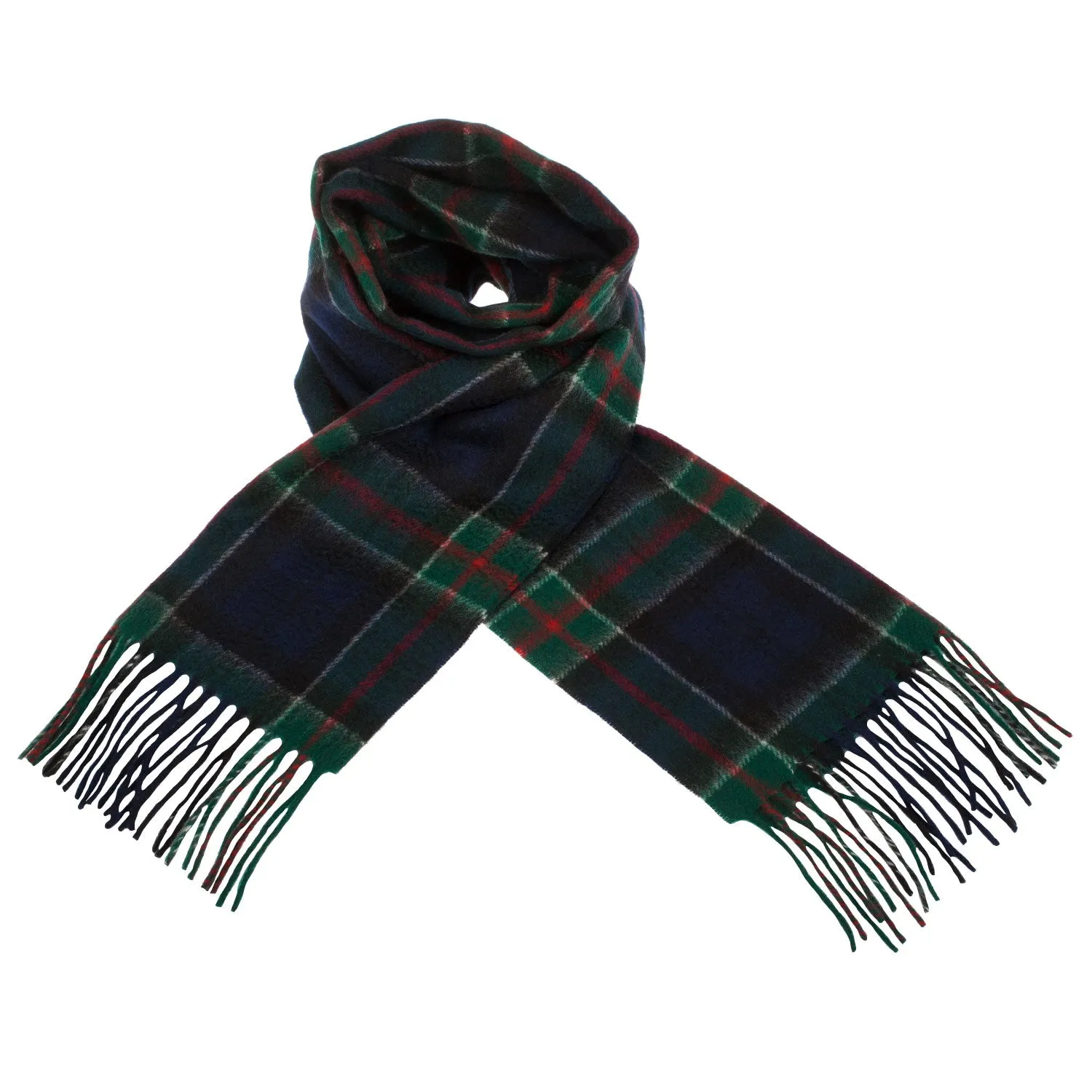 Cashmere Scottish Tartan Clan Scarf  Colquhoun