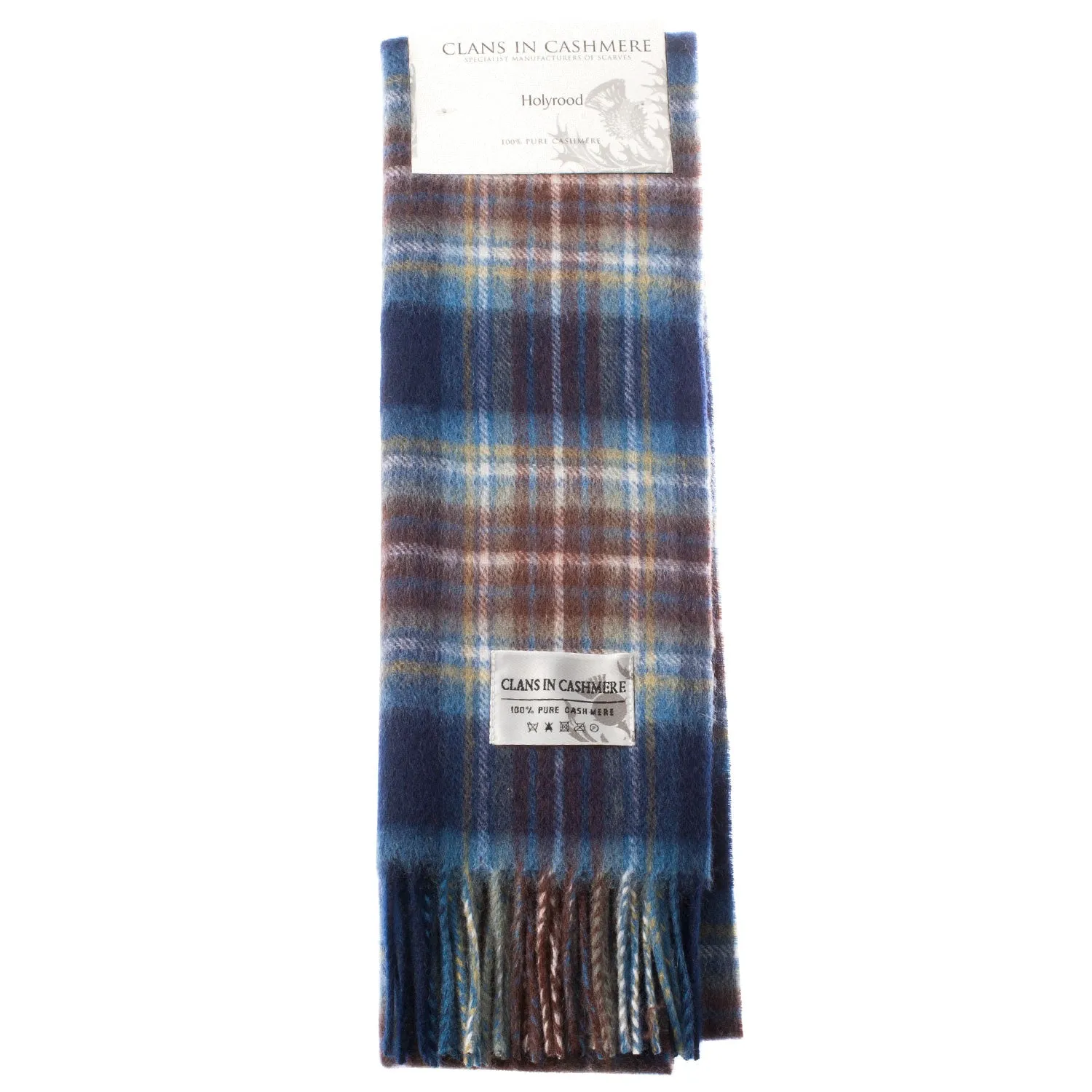 Cashmere Scottish Tartan Clan Scarf  Holyrood