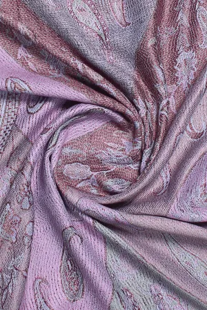 Ethereal Blooms Paisley Jacquard Scarf