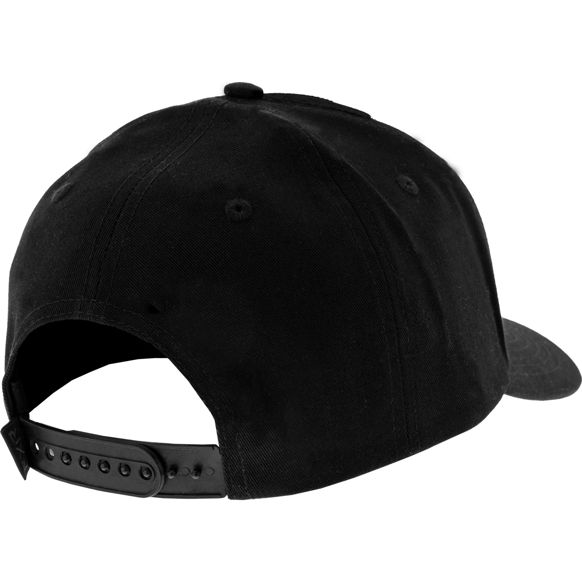 FXR 221641-1000-00 Black Ride X Baseball Hat Cap Cotton Snap-Back Curved Brim Logo - One