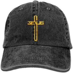 Jesus Cross Adjustable Baseball Cap