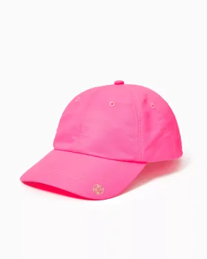 Lilly Pulitzer Solid Run Around Hat Roxie Pink