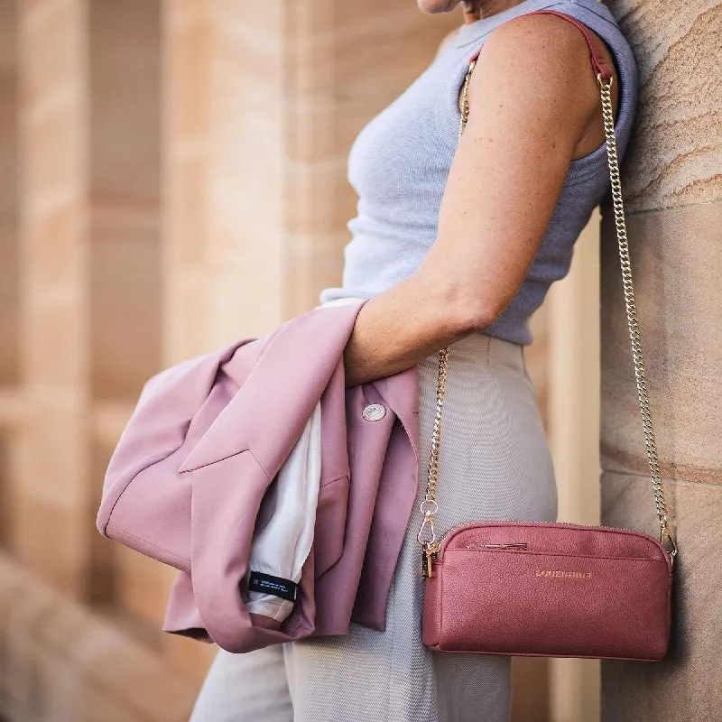 Louenhide - Zara Crossbody Bag - Dusty Rose