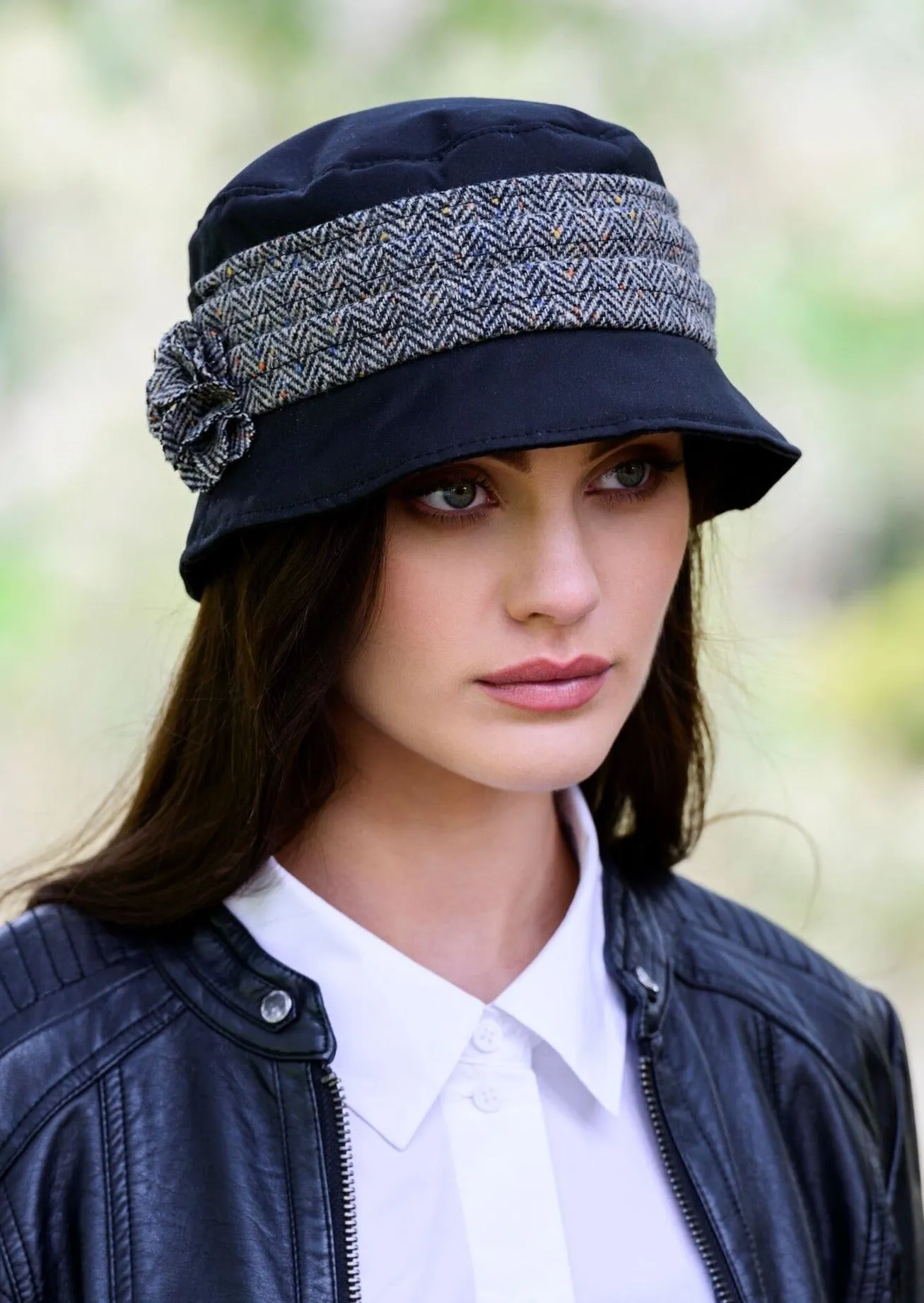 Mucros Ladies Wax Hat | Black