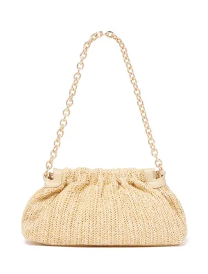 Nala Weave Chain Clutch