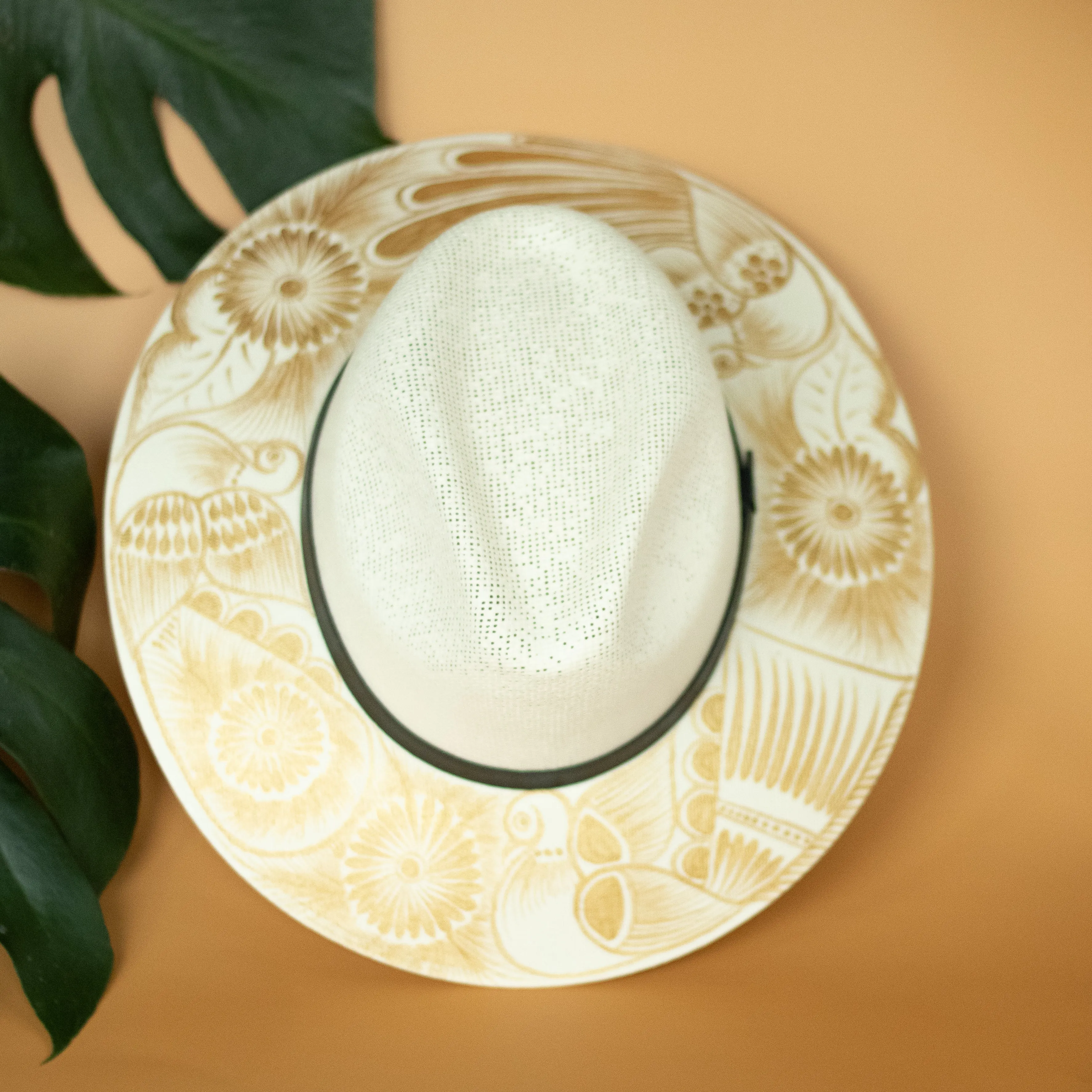 Origin Mexico Andrea Hand Painted Outback Hat