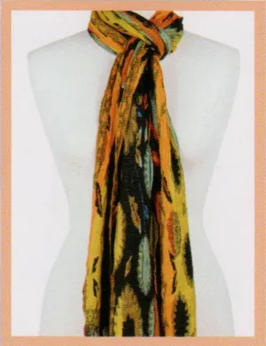 Rapti Silk Blend Lycra Scarves from Nepal