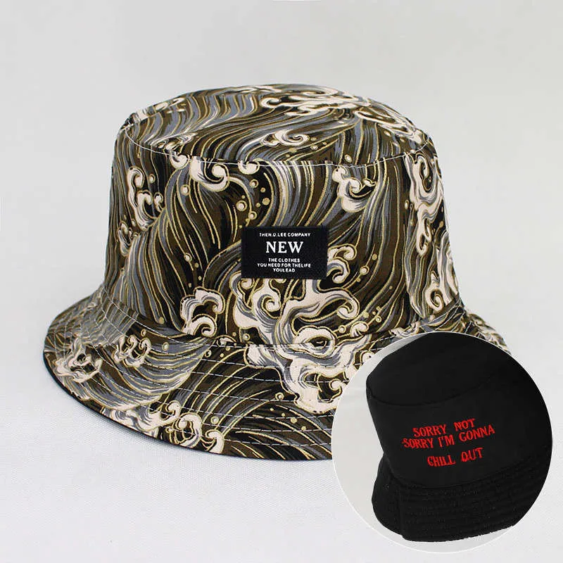 Sides Bucket Hat Fisherman Hat outdoor