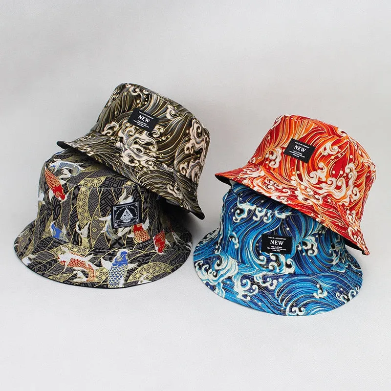 Sides Bucket Hat Fisherman Hat outdoor