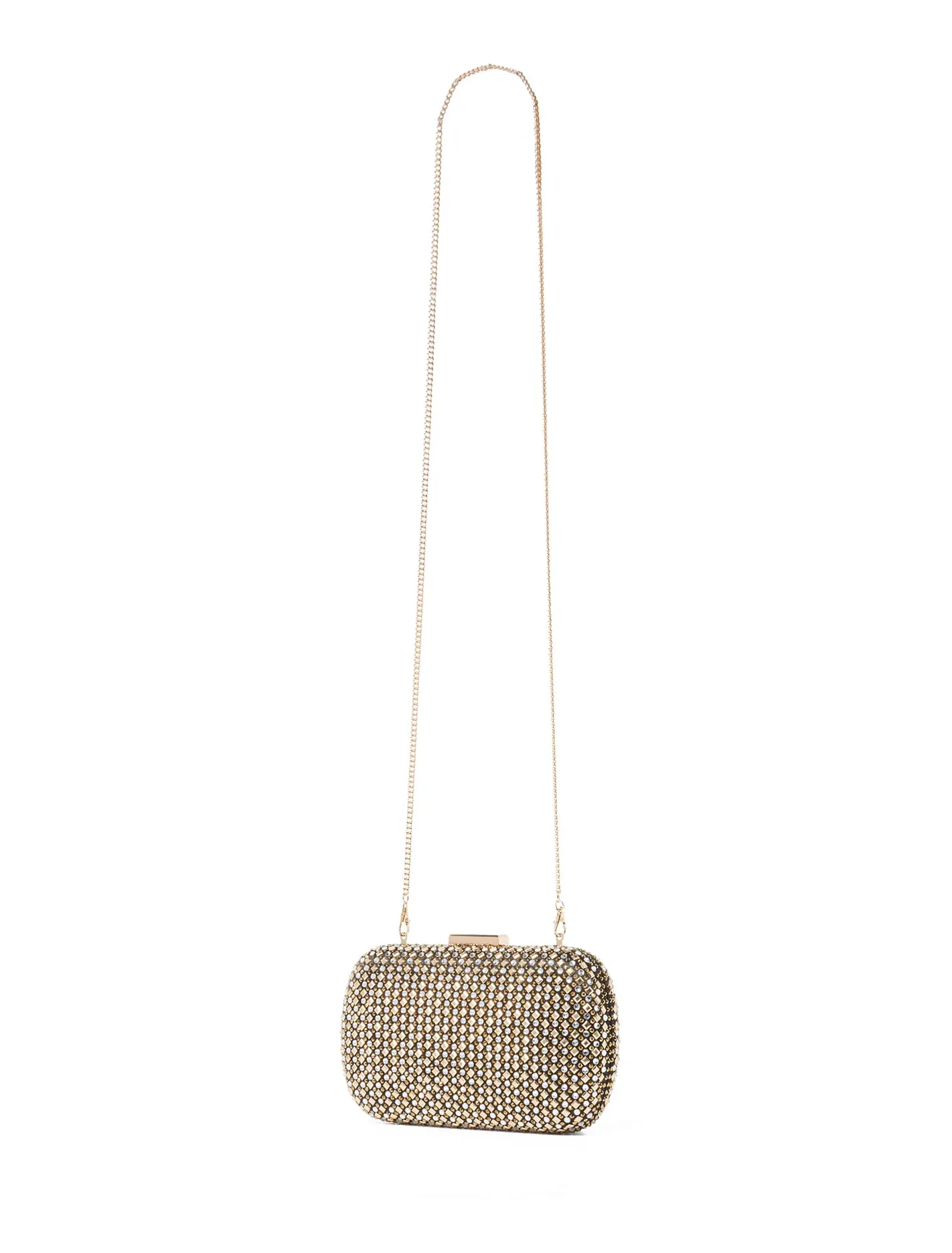 Sky Jewelled Round Clutch