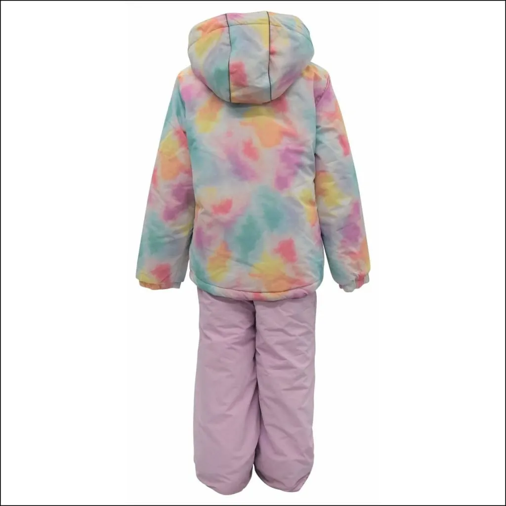 Snow Country Outerwear Little Girls Winter Snowsuit Ski Jacket and Snow Pants Set S-L