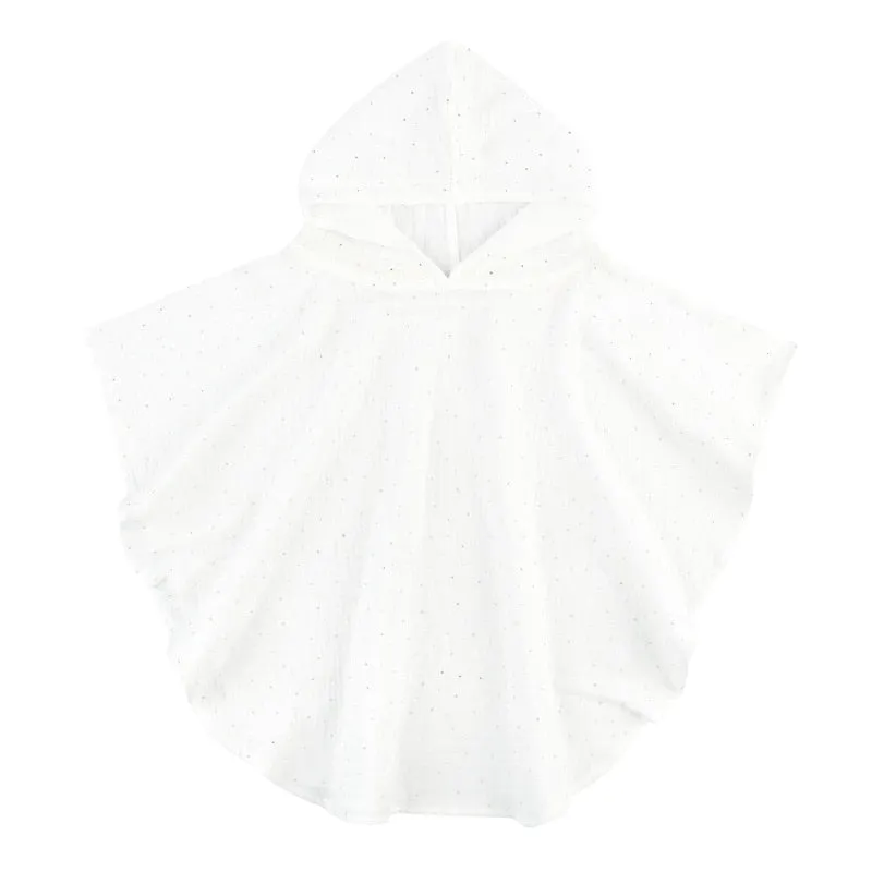 Soft Cotton Baby Hooded Towel Bath Towel for Boys Girls Bathrobe Sleepwear Ponchos