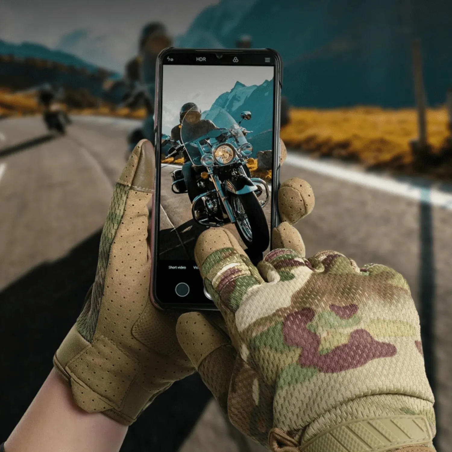 Tactical Gloves Touch Screen For Cycling  Riding Running Paintball