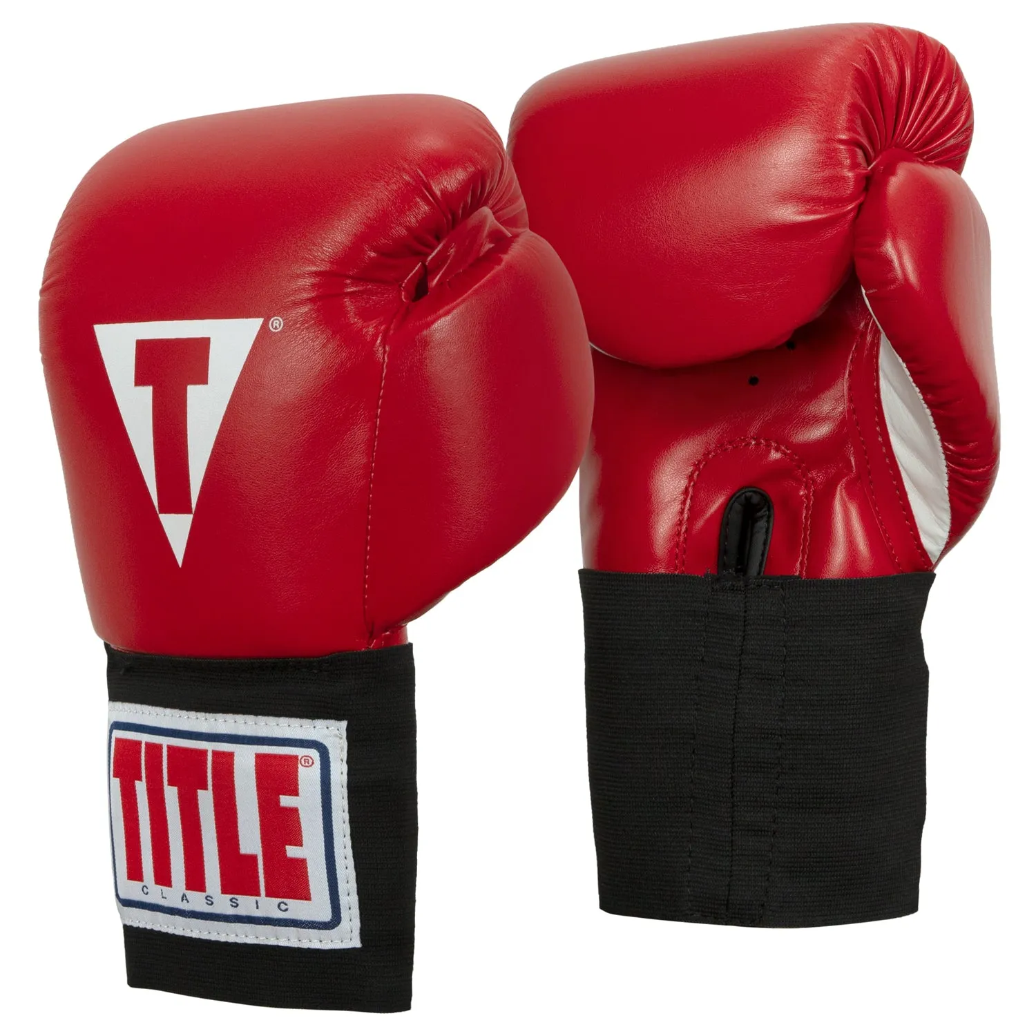 TITLE Classic USA Boxing Competition Gloves - Elastic