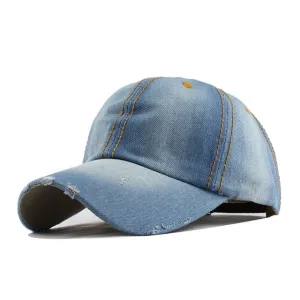 Unisex Sport Denim Jeans Hip Hop Baseball Cap