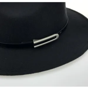 Wide Brim Autumn Vintage Fedora Felt Hat