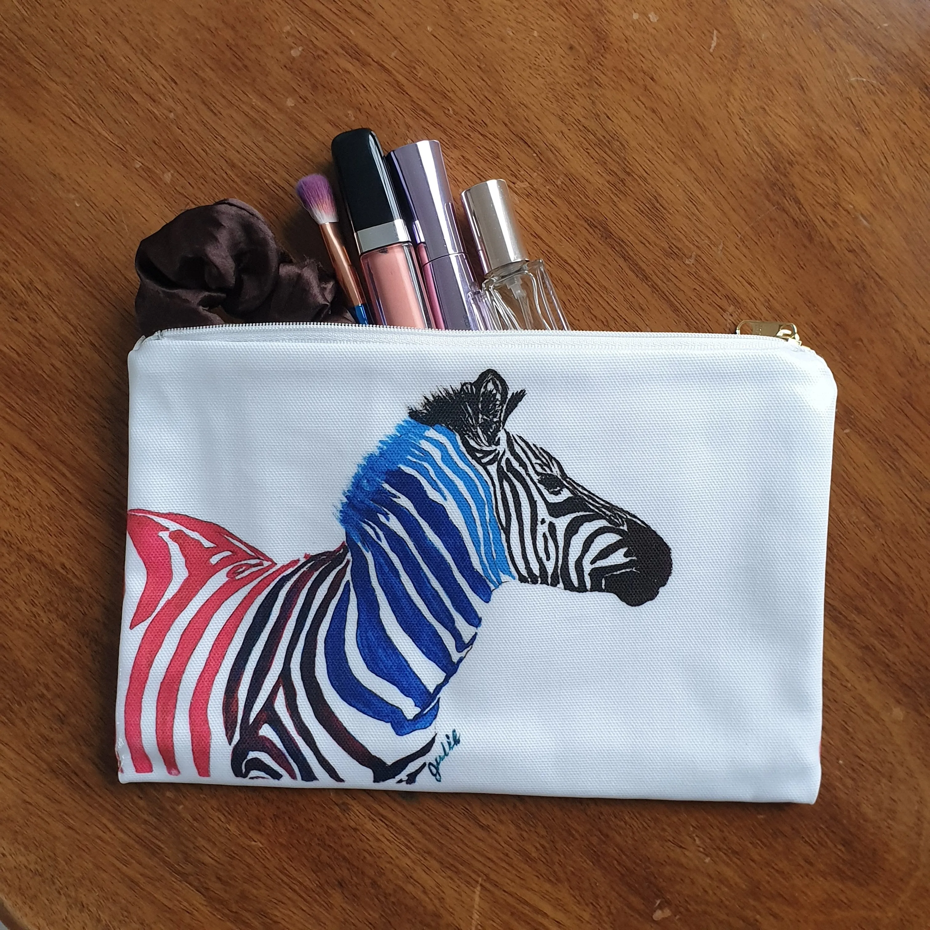 Zebra  Makeup Bag/Pencil Case